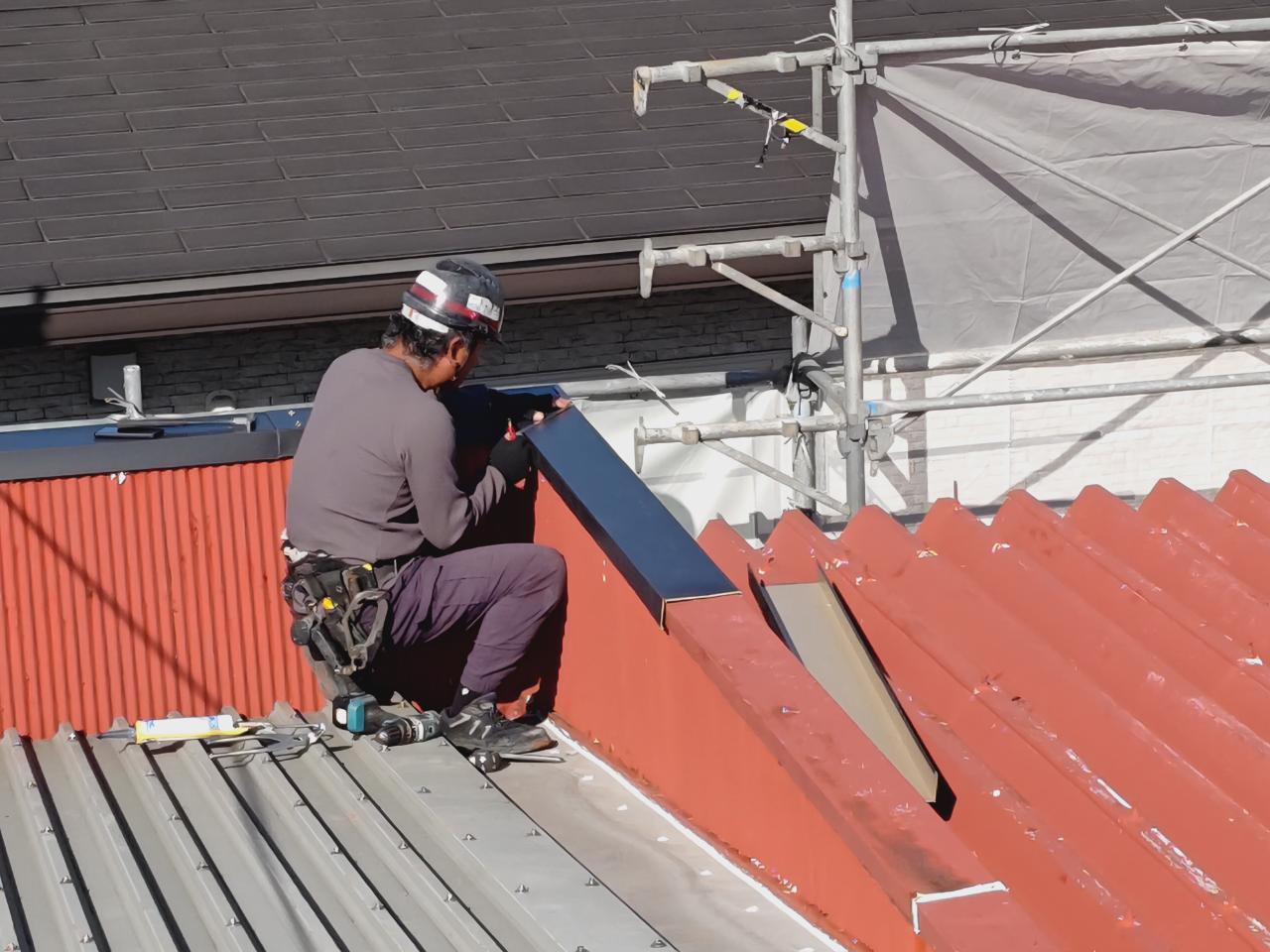 沼津市　屋根板金・屋根塗装