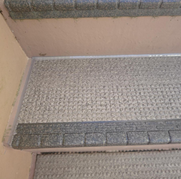 防滑シート工事　施工完了