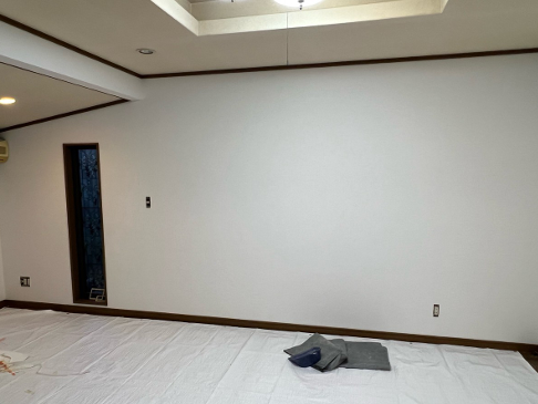 新しクロス施工後