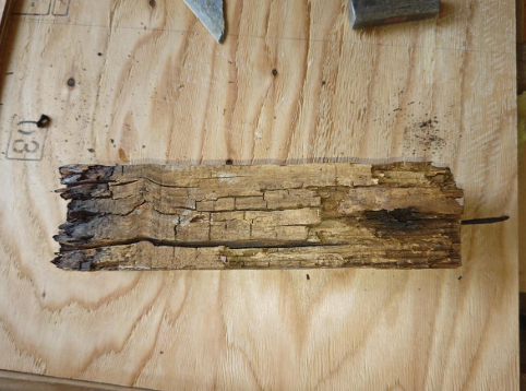 木製束の腐食