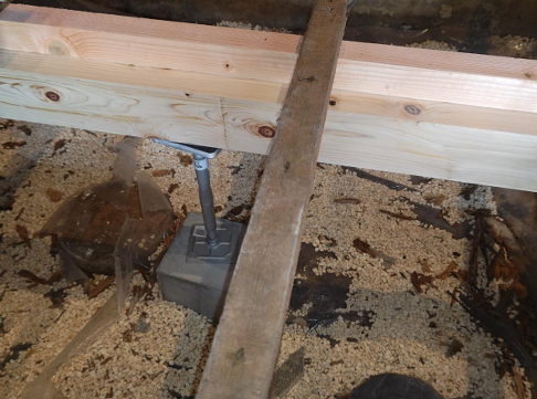 鋼製束に交換後