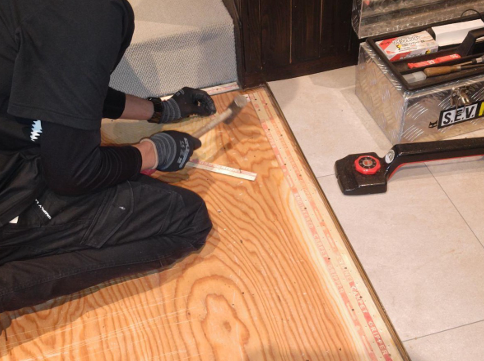 グリッパーの取付